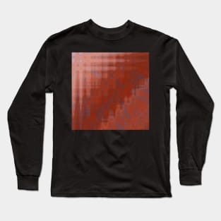 abstract red Long Sleeve T-Shirt